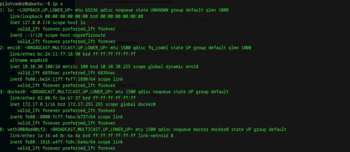 28 confirming my network adapter